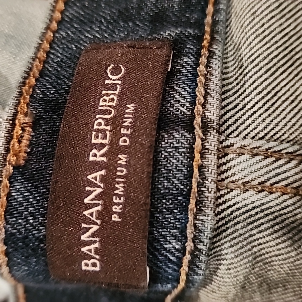 Banana Republic High Rise Slim Cut Womens Premium Denim Jeans - Picture 6 of 8